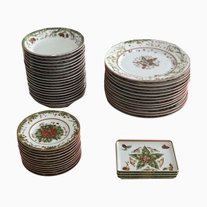 Porcelain Dish Set from Hermes, Set of 46