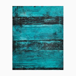 Shelly Cook, Troubled Tides, 2021, Acrylic & Mixed Media