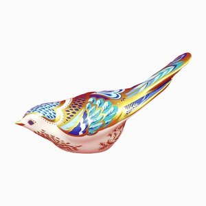 Mountain Bluebird Gold Stopper RCD 5318 from Royal Crown Derby