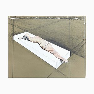 Christo, Femme Enveloppée, 1996, Lithographie-Collage