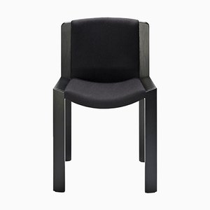 Wood and Kvadrat Fabric 300 Chair by Joe Colombo for Hille
