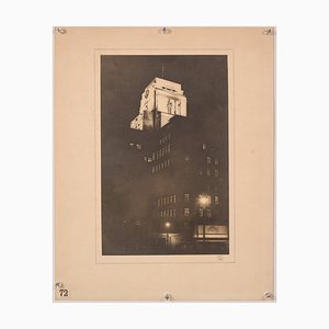G. Gordon, U-Bahnhof St. James Park, 20. Jh., Schwarz-Weiß-Fotografie