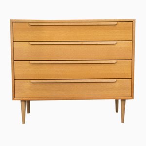Mid-Century Oak Chest of Drawers from Wk Möbel, 1970s