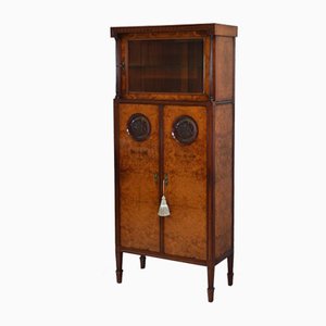 Art Deco Amboyna Cabinet by Georges De Bardyère, 1925