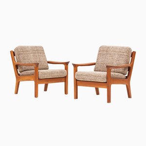Easy Chairs by Juul Kristensen for Glostrup, Denmark, 1960s, Set of 2