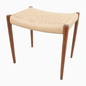Danish Model 80A Stool or Ottoman by Niels Otto Moller for J.L. Møllers
