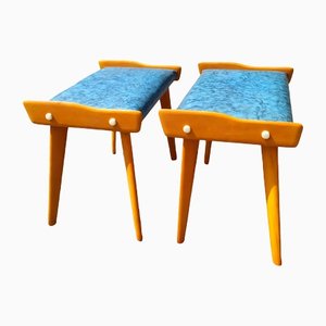 Set of Ottomans attributed to Carlo De Carli, 1950s