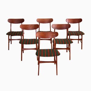 Vintage Dining Chairs, Set of 6