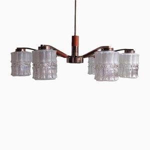 Lampadario a sei braccia, Danimarca, 1950-1960