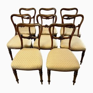 Victorian Rosewood Dining Chairs, Set of 8