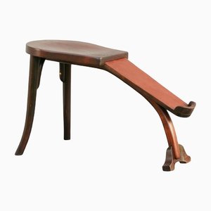 Antique Bentwood Shoemaker Stool from Thonet, 1910