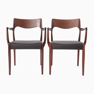Vintage Armchairs by Niels Otto Moller for Fristho, 1960s, Set of 2