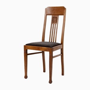 Deutscher Vintage Stuhl aus Eiche, 1930er
