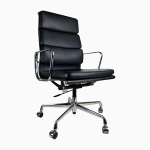 EA219 Desk Chair with High Back by Charles and Ray Eames for Vitra