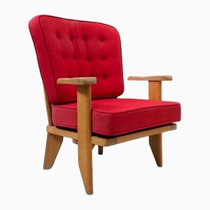 Chair in Oak by Guillerme & Chambron