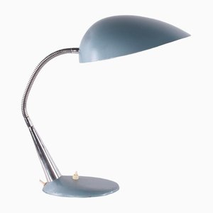 Steel Blue Desk Lamp by Greta Grossmann, 1950s