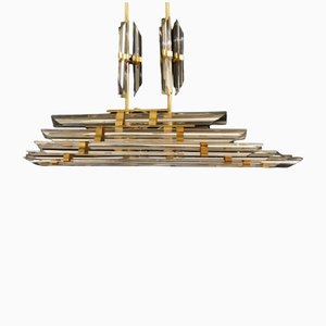 Gold Glass Sconce from Venini, 1980s