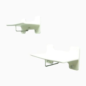 Space Age Wall Shelves by Ernst Igl for Werndl, 1970s, Set of 2