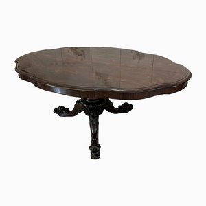 Antique Victorian Rosewood Centre Table