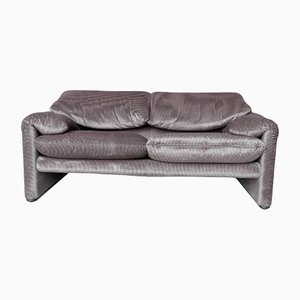 Maralunga Two.Seater Sofa by Vico Magistretti for Cassina