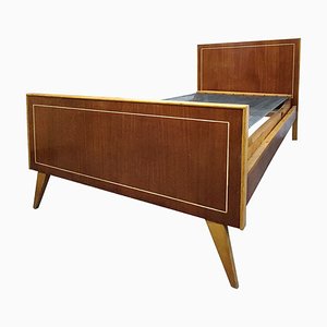 Cama individual Mid-Century, años 50