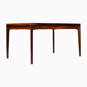 Extendable Rosewood Dining Table by Henning Kjærnulf, Denmark, 1960s