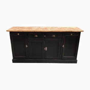 Vintage Patinated Low Cabinet
