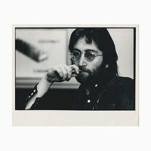 Annie Leibovitz for Rolling Stone, John Lennon, 1971, Black & White Photograph