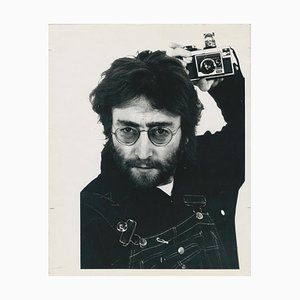 Annie Leibovitz for Rolling Stone, John Lennon, 1971, Black & White Photograph