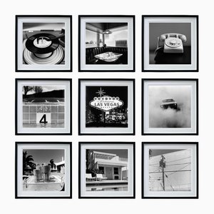 Richard Heeps, Various Images, 2000-2021, Black and White Photographs, Framed, Set of 9