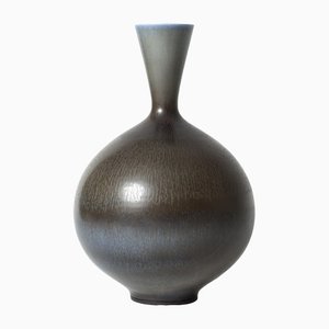 Steingut Vase von Berndt Friberg für Gustavsberg