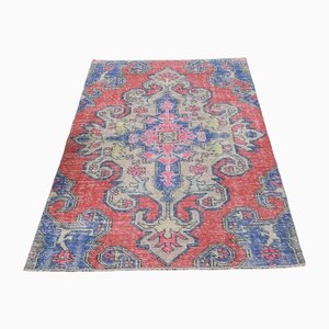 Tapis de Couloir Oushak Vintage