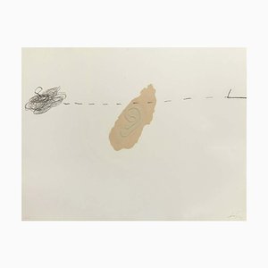 Antoni Tàpies, Orella, 1971, Acquaforte