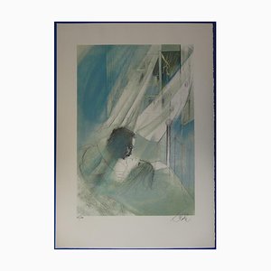 Jean-Baptiste Valadié, Brassens: The Storm, 1970er, Original Lithographie