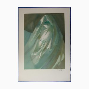 Jean-Baptiste Valadié, Brassens: The Ghost, 1970s, Original Lithograph