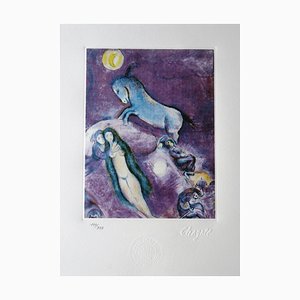 After Marc Chagall, One Thousand and One Nights V, 1985, Lithograph