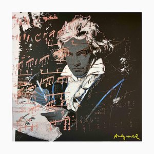 After Andy Warhol, Ludwig Van Beethoven, Granolithography