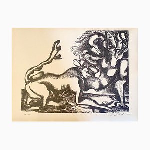 Ossip Zadkine, The Labors of Hercules, Fight Against the Hydra of Lerna, Lithograph