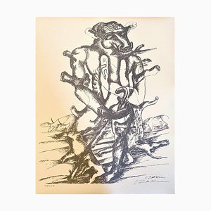 Ossip Zadkine, The Labors of Hercules, Geryon, Lithograph