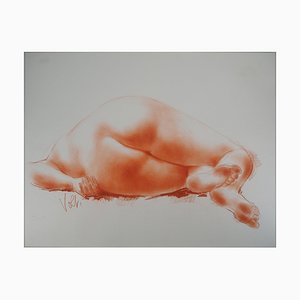 Antoniucci Volti, Sleeping Model, Original Drawing