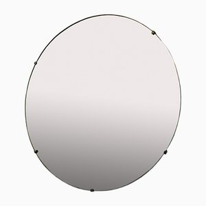 Mid-Century Frameless Mirror