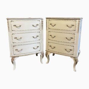 Vintage French Style Chest of Drawers, 1960s, Set of 2