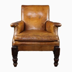 Lounge Chair in Sheepskin Leather