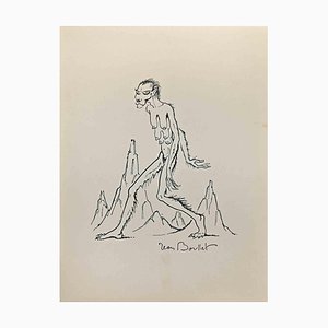 Leon Boullet, Metamorphosis, Lithographie, 1950er