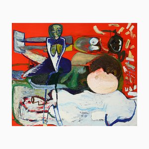 Ursula Krauss, Sin título, 2019, Óleo sobre lienzo, Enmarcado