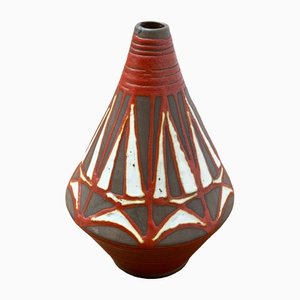 Deutsche Mid-Century Vase von Heidi Kippenberg, 1960er