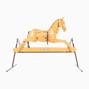 Cavallo a dondolo vintage fatto a mano, Regno Unito