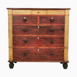 Large Antique Victorian Scottish Chest of Drawers