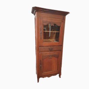 Vintage Wooden Showcase Cabinet