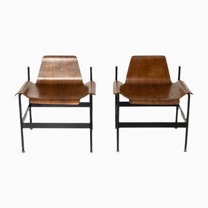 Easy Chairs by Rinaldo Scaioli & Eugenia Alberti Reggio for La Permanente Mobili Cantù, Italy, 1950s, Set of 2